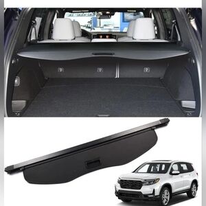 Marretoo 2019-2024 Honda Passport Black Canvas Retractable Cargo Cover